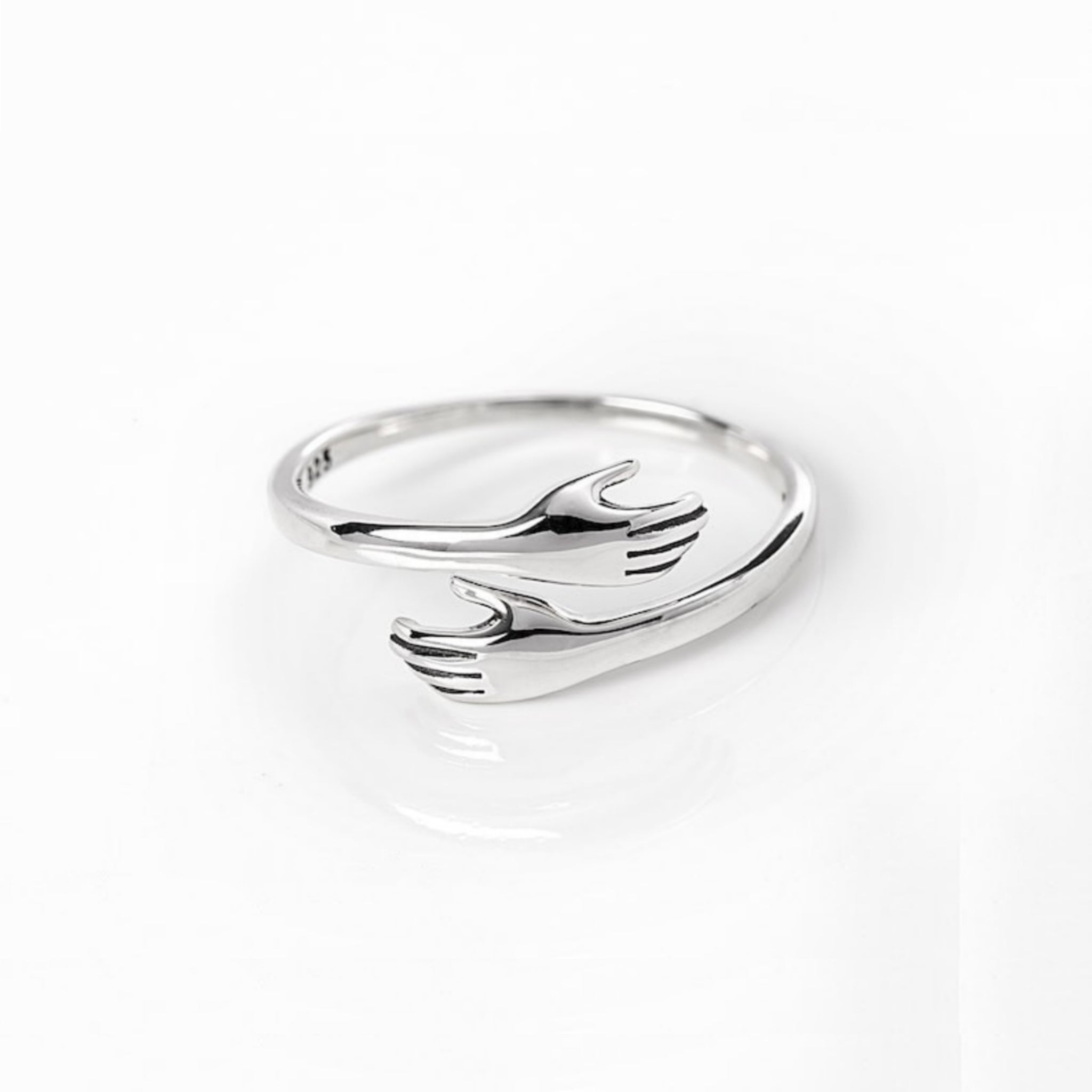 HUG RING - 925 SILVER