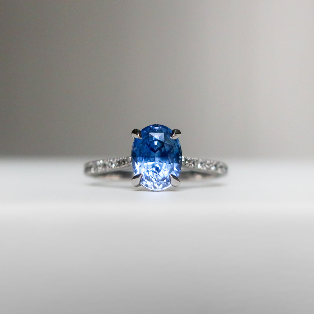 THE SYMPHONY BLUE SAPPHIRE RING