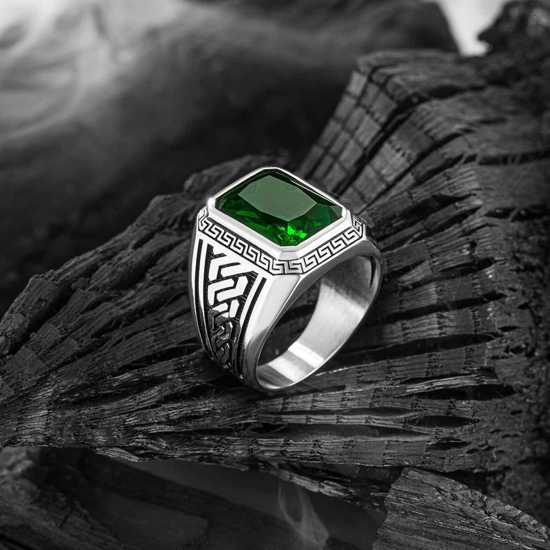 Ancient Greek Mythology - Emerald Ring