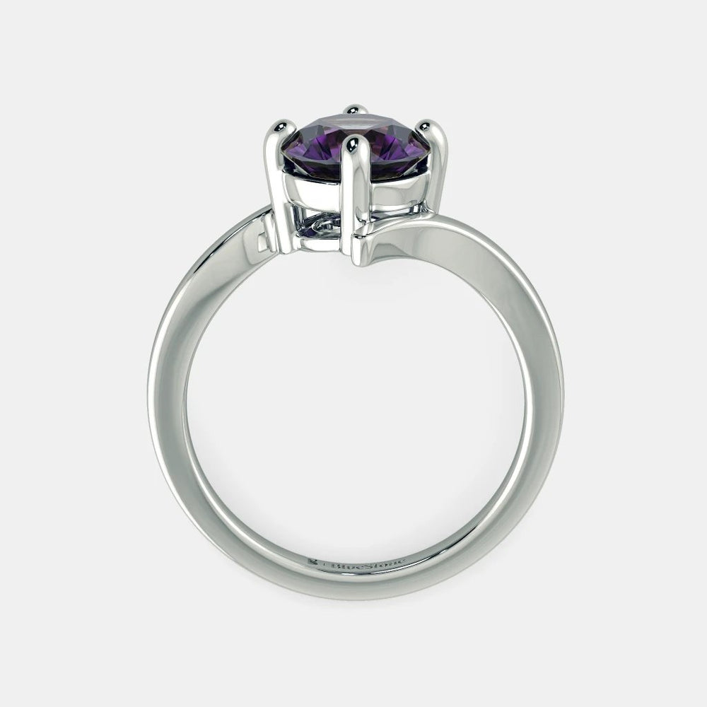 Premium Ezra Amethyst Ring - 925 Silver